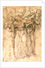 Study of Mourning Women by Michelangelo Buonarroti