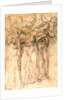 Study of Mourning Women by Michelangelo Buonarroti