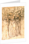 Study of Mourning Women by Michelangelo Buonarroti