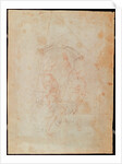Study of two male figures by Michelangelo Buonarroti