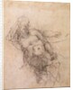 Study for Noah in 'The Drunkenness of Noah', 1508-12 by Michelangelo Buonarroti