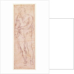 Study for Adam in 'The Expulsion', 1508-12 by Michelangelo Buonarroti