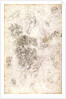 Study of figures for 'The Last Judgement' with artist's signature, 1536-41 by Michelangelo Buonarroti