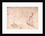 Studies of hands and an arm by Michelangelo Buonarroti