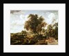 Road on the Dyke by Meindert Hobbema