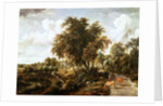 Road on the Dyke by Meindert Hobbema