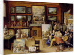 Pictura, Poesis and Musica in a Pronkkamer by Frans II the Younger Francken