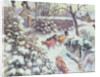 Effet de Neige a Montfoucault, 1882 by Camille Pissarro