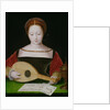 Mary Magdalene Playing a Lute by Master of the Female Half Lengths