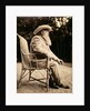 Claude Monet in the garden of Giverny, 1915 by French Photographer