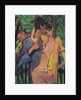 Lovers, 1919 by Otto Muller or Mueller