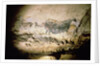 Rock painting of a black cow, c.17000 BC by Anonymous