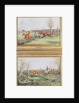Pair of Hunting Scenes, 19th century by Henry Thomas Alken