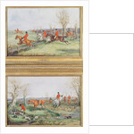 Pair of Hunting Scenes, 19th century by Henry Thomas Alken