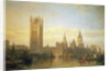 New Palace of Westminster from the River Thames by David Roberts