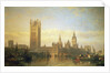 New Palace of Westminster from the River Thames by David Roberts