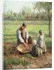 Watching Father Work by Albert Neuhuys