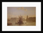 Shipping on the Thames at Greenwich by David Roberts