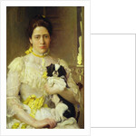 Lady with a lap dog by Eduardo-Leon Garrido