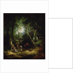 Gypsy Encampment in the New Forest, 19th century by William Snr. Shayer