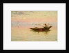 Fishing on the Lagoon, Venice, c.1890 by Walter Blackman