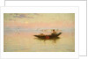 Fishing on the Lagoon, Venice, c.1890 by Walter Blackman