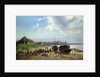 View of the Dutch Coast by Johan Gerard Smits