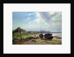 View of the Dutch Coast by Johan Gerard Smits