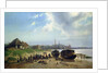 View of the Dutch Coast by Johan Gerard Smits