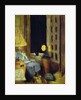 Madame Hessel in her Sitting Room, the Window opened into the Night, 1926-1939 by Edouard Vuillard