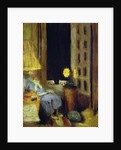 Madame Hessel in her Sitting Room, the Window opened into the Night, 1926-1939 by Edouard Vuillard