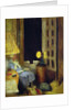 Madame Hessel in her Sitting Room, the Window opened into the Night, 1926-1939 by Edouard Vuillard