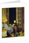 Madame Hessel in her Sitting Room, the Window opened into the Night, 1926-1939 by Edouard Vuillard
