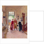 Arrival at the Inn by Charles Edouard Delort