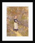 Gathering wood for mother by Helen Allingham