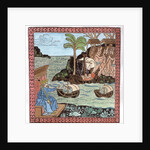 The Landing of Columbus by English School