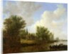 River scene with a View of Overschie, 1651 by Jan Josephsz van Goyen