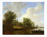 River scene with a View of Overschie, 1651 by Jan Josephsz van Goyen