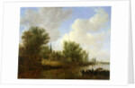 River scene with a View of Overschie, 1651 by Jan Josephsz van Goyen