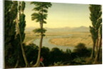 A View of the Tiber and the Roman Campagna from Monte Mario, 1829 by William Linton