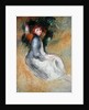 Young Girl Seated, 1885 by Pierre Auguste Renoir