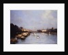 River Seine, Paris by Antoine Vollon