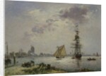 Dordrecht, 1873 by Johan-Barthold Jongkind