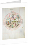 MS 2a Astron 1, fol 5.2 Astrological chart depicting Wednesday by School German