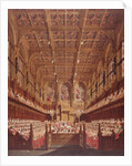 Queen Victoria in the House of Lords by Joseph (after) Nash