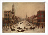 Wall Street in Winter by Peter Maverick