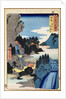 Mountain landscape by Ando or Utagawa Hiroshige
