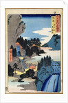 Mountain landscape by Ando or Utagawa Hiroshige