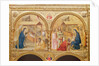 Section of an altar screen with the Nativity and the Adoration of the Magi, 13th century by Anonymous Anonymous