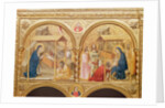 Section of an altar screen with the Nativity and the Adoration of the Magi, 13th century by Anonymous Anonymous